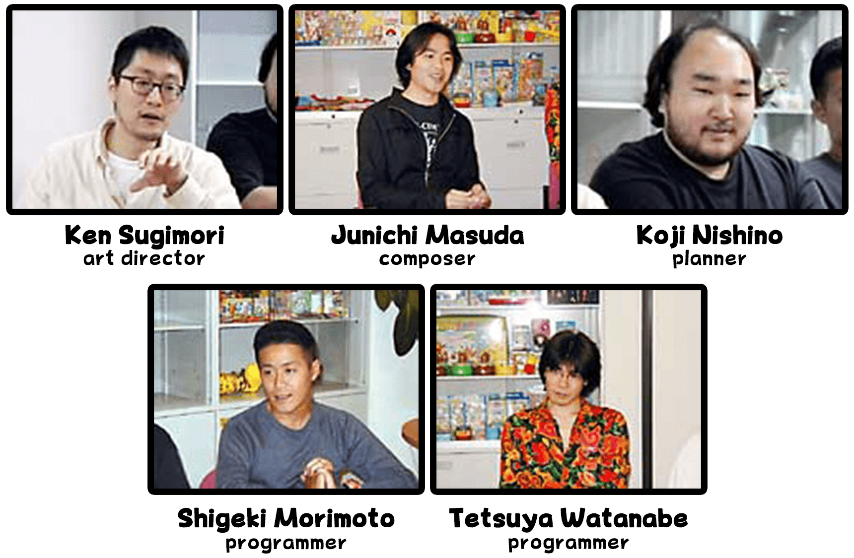Creadores de Pokemon